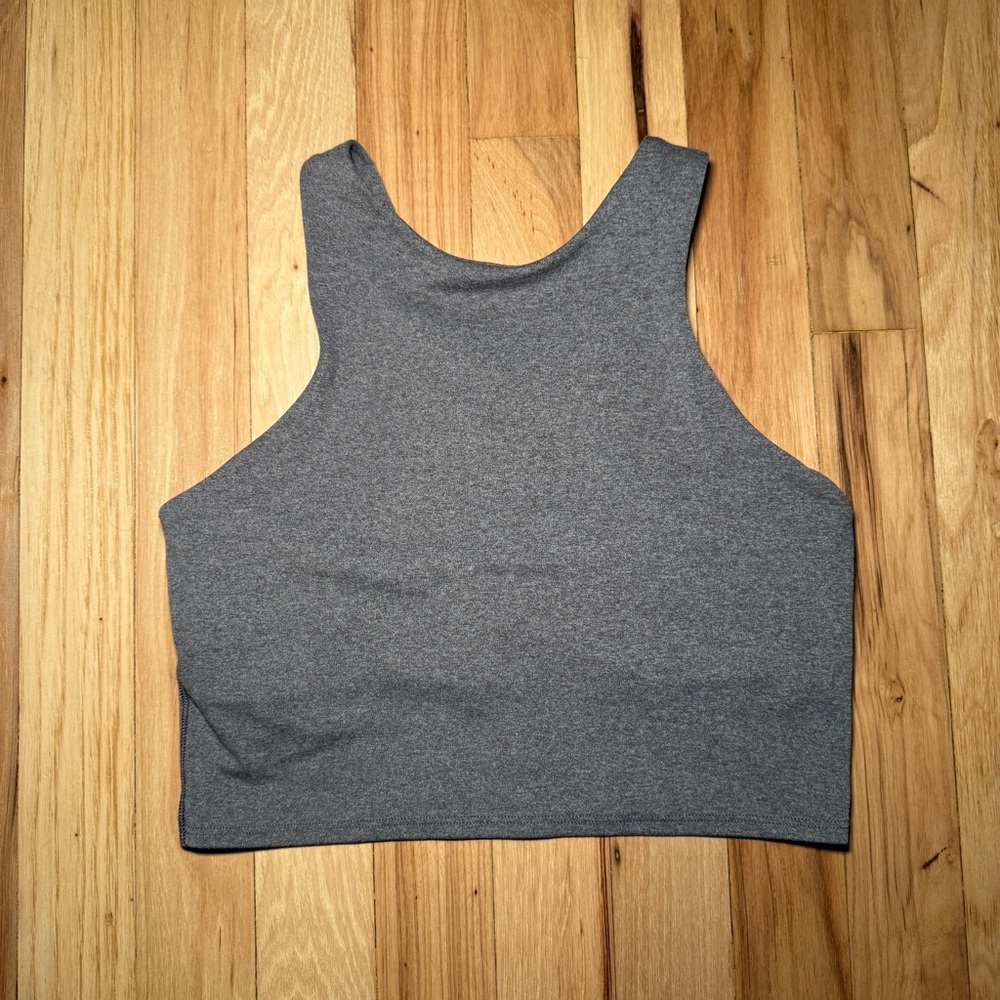 Athleta Purpose Crop Sports Bra High Neck Tank
